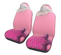 Pink Sand Beach Dua Sarung JOK Mobil,*, Sarung JOK Mobil Depan, Cocok Per Sebagian Besar Mobil, SUV, Camion, Furgone, Dll.