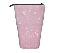Pink Shine - Astuccio portamatite telescopico con galassia, astuccio telescopico, per cosmetici, cancelleria, per scuola, ufficio, viaggi