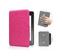 (Pink) Slimshell Case for 7" Kindle Paperwhite (12th generation) Premium PU Cover