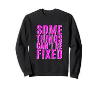 Pink Some Things Stay Broke Pink Graphic Felpa