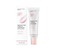 Pink Tone Up Sun Cream 50 g, rosa Tone-up, crema solare Waterfull Tone-Up Sun Cream, SPF 50 +, Pa+++, crema idratante rosa, assorbe l'umidità, leggera e non grassa (1)