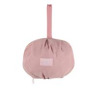 Pink Travel Underwear Organizer Bag Durable Polyester Lingerie Storage Pouch