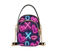 Pink Valentine Romantic Love Skull trendy donne borse a tracolla con multi tasche borse per le donne per l'autunno