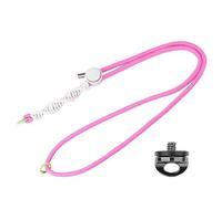 (Pink & white) Adjustable Camera Lanyard for Insta360 X3 X4 GoPro Pocket 3 with 1/4in Screw Anti-Lost Strap-kt