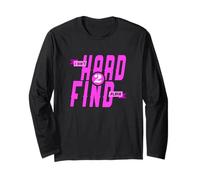 Pink You Know Where I Be. Grafica rosa Maglia a Manica