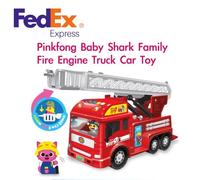 Pinkfong Baby Shark Family camion dei pompieri auto giocattolo