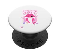 Pinkfong Baby Shark Mommy Shark Ufficiale PopSockets PopGrip Adesivo