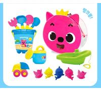 Pinkfong Baby Shark Sand Play Bag Set per Bambini Baby REGALO Giocattoli Core...