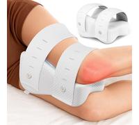 PinkFroggie Cuscino per ginocchia per chi dorme sul fianco, cuscino ortopedico per gambe per dormire senza dolore, memory foam cuscino ergonomico con rivestimento in cotone sfoderabile (Bianco)