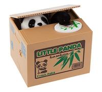 Pinkgarden Automatico Elettrico Panda Salvadanai per bambini, Regali per bambini Giocattoli per bambini, regalo di compleanno