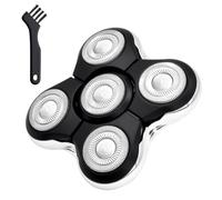 Pinkind Lame di ricambio compatibili con Remington Balder Pro Head Shaver modello XR7000, 5 testine a doppia traccia per rasoio Remington, rasatura elettrica di precisione per uomini calvi, confezione