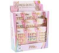PINKIT Unghie finte Press On – 1 confezione
