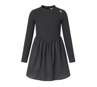 Pinko abito bambina in punto smock nero