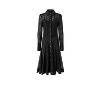 PINKO - Abito chemisier midi Rossese - - Dresses - Donna - Nero - S