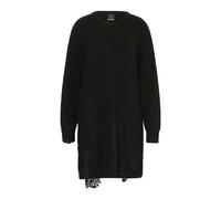PINKO - Abito Corto in Maglia con Pizzo - - Dresses - Donna - Nero - M
