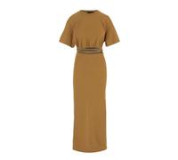 PINKO - Abito Lungo Benevento - - Dresses - Donna - Marrone - M