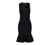 PINKO - Abito Midi in Maglia Nera - - Dresses - Donna - Nero - M