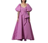 PINKO - Abito Svasato con Maniche a Palloncino - - Dresses - Donna - Rosa - S
