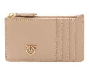 PINKO Airone Cardholder Ginger Biscuit - Antique Gold