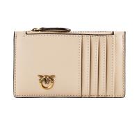 Pinko AIRONE CARDHOLDER VITELLO SETA beige C50Q BEIGE GRIGIO 14X8X1