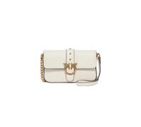 Pinko borsa Love One Slouchy Baby in pelle bianco UNI
