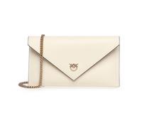 PINKO, ,Bags ,Donna ,Bianco ,ONE SIZE Mini Love Birds Flat Pochette