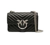 PINKO Love One Borsa a tracolla Pelle 21 cm grigio