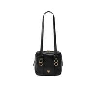 PINKO, ,Bags ,Donna ,Nero ,ONE SIZE Cubic Bag Shiny Calf
