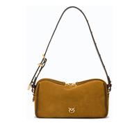 PINKO - Bauletto Trittico Mini Suede - - Bags - Donna - Marrone - ONE SIZE