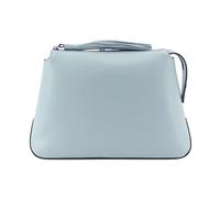 PINKO - Beauty Case in Pelle con Logo - - Bags - Donna - Blu - ONE SIZE