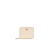 PINKO Beige Calf Leather Bos Taurus Wallet