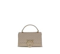 PINKO Beige Calf Leather Bos Taurus Wallet