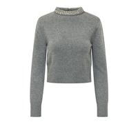 PINKO - Berlino Pull Blend - - Knitwear - Donna - Grigio - L
