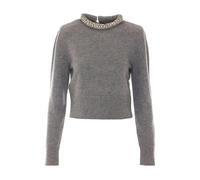 PINKO - Berlino Sweater - - Knitwear - Donna - Grigio - XS