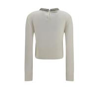 PINKO - Berlino Wool Sweater - - Knitwear - Donna - Bianco - M