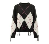 PINKO - Berna Pull Argyle - - Knitwear - Donna - Multicolore - XS