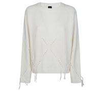 PINKO - Berna Pull Argyle Traforato - - Knitwear - Donna - Beige - M