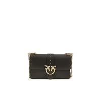 PINKO Bicolor Calf Leather Bos Taurus Shoulder Bag