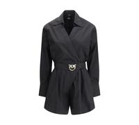 PINKO Black Cotton Jumpsuit - IT44 | L
