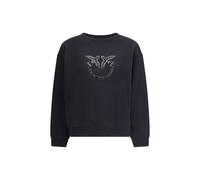 PINKO Black Cotton Sweatshirt - S