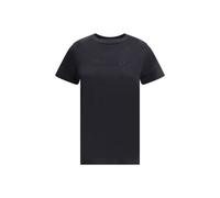 PINKO Black Cotton T-Shirt - M