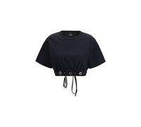 PINKO Black Cotton T-Shirt - XS