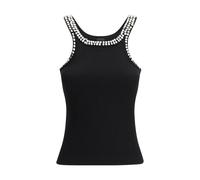 PINKO Black Cotton Top - S