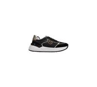 PINKO Black Leather Low Top Sneakers - EU39/US9