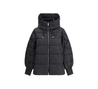 PINKO Black Polyester Full-Length Jacket - M