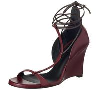 Pinko Block Sandalo Nappa, Zeppa Donna, WW5_Ribes Intenso, 38 EU