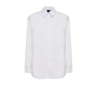 PINKO, ,Blouses & Shirts ,Donna ,Bianco ,S Camicia Bianca Classica con Logo Ricamato