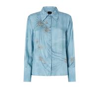 PINKO, ,Blouses & Shirts ,Donna ,Blu ,S Pinko Camicie Blue