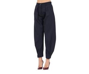 Pinko Blue Pinstriped Trousers