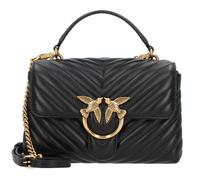 Pinko Love Lady Puff Mini Borsa a mano nero, pelle, donna